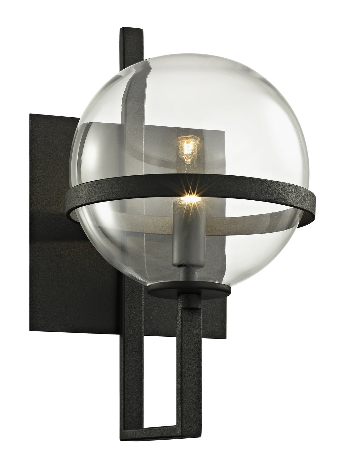 Troy Lighting - B6221-TBK - One Light Wall Sconce - Elliot - Textured Black