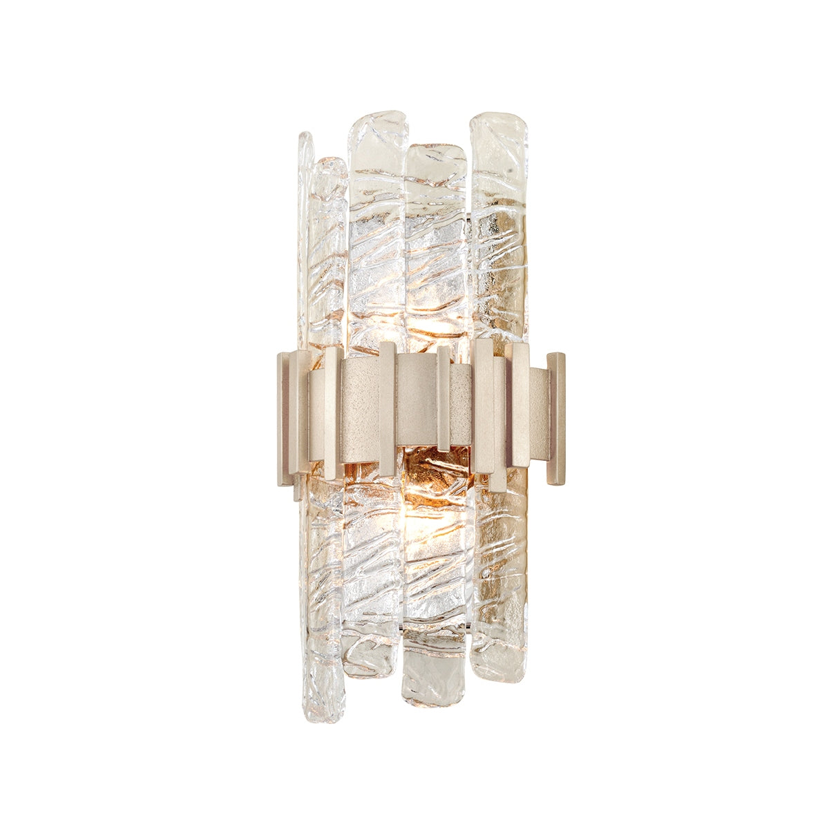Corbett Lighting - 256-12 - Two Light Wall Sconce - Ciro - Antique Silver Leaf Stainless