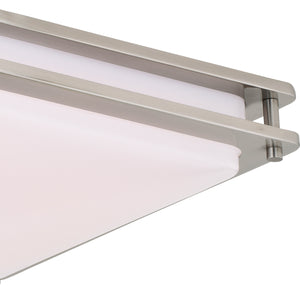 Vaxcel - C0150 - LED Flush Mount - Horizon - Satin Nickel