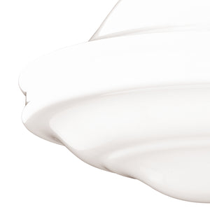 Vaxcel - C0176 - One Light Semi Flush Mount - Huntley - Satin Nickel