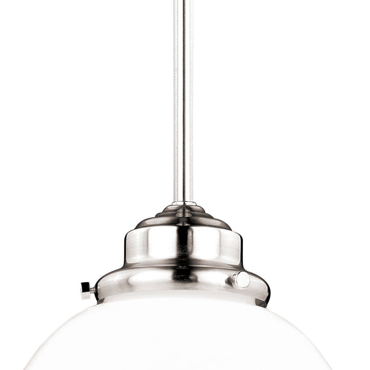 Vaxcel - P0244 - One Light Pendant - Huntley - Satin Nickel