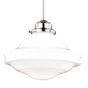 Vaxcel - P0244 - One Light Pendant - Huntley - Satin Nickel