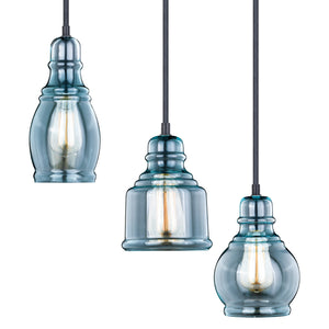 Vaxcel - P0249 - Three Light Mini Pendant - Millie - Oil Rubbed Bronze