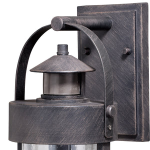 Vaxcel - T0384 - One Light Motion Sensor Outdoor Wall Light - Cumberland - Rust Iron