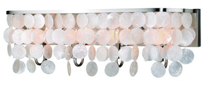 Vaxcel - W0271 - Four Light Vanity - Elsa - Satin Nickel