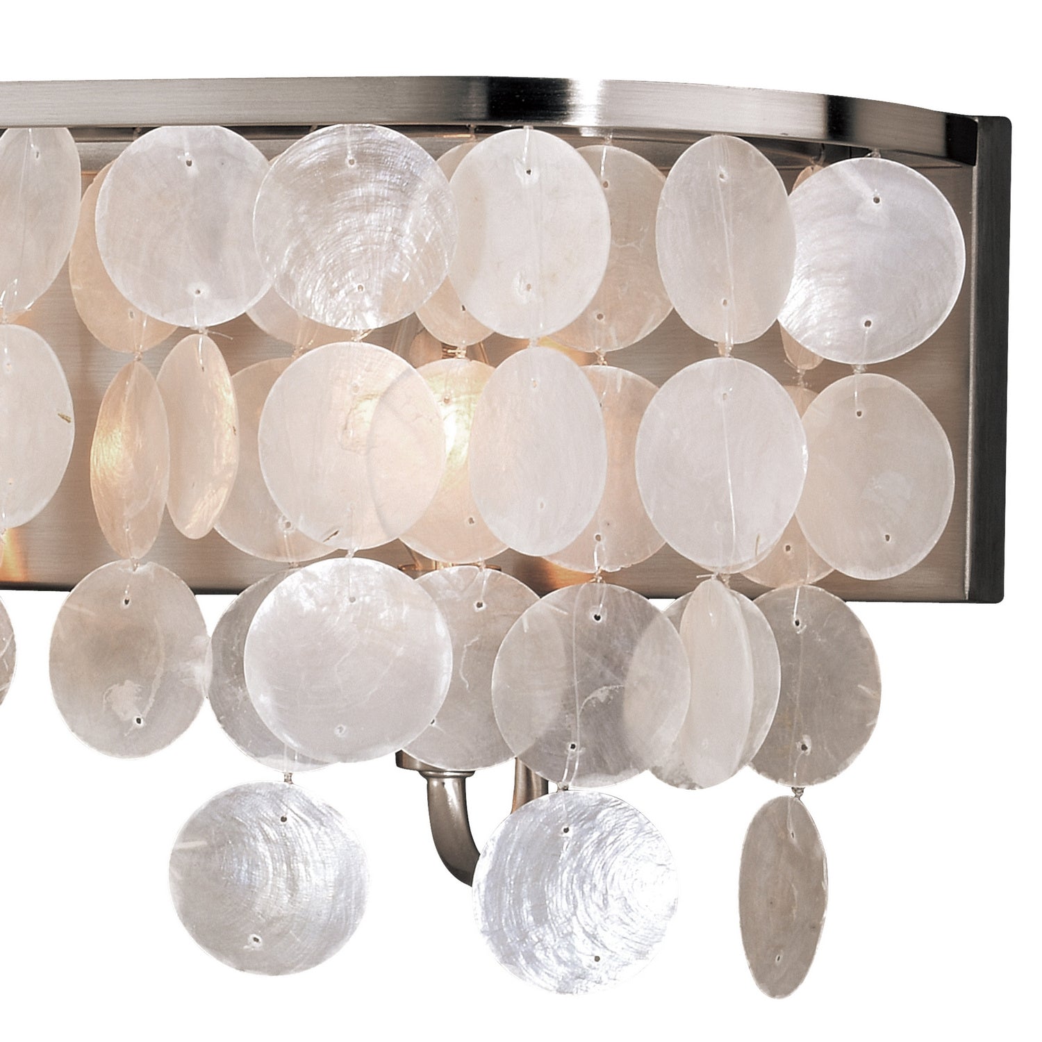 Vaxcel - W0272 - Six Light Vanity - Elsa - Satin Nickel