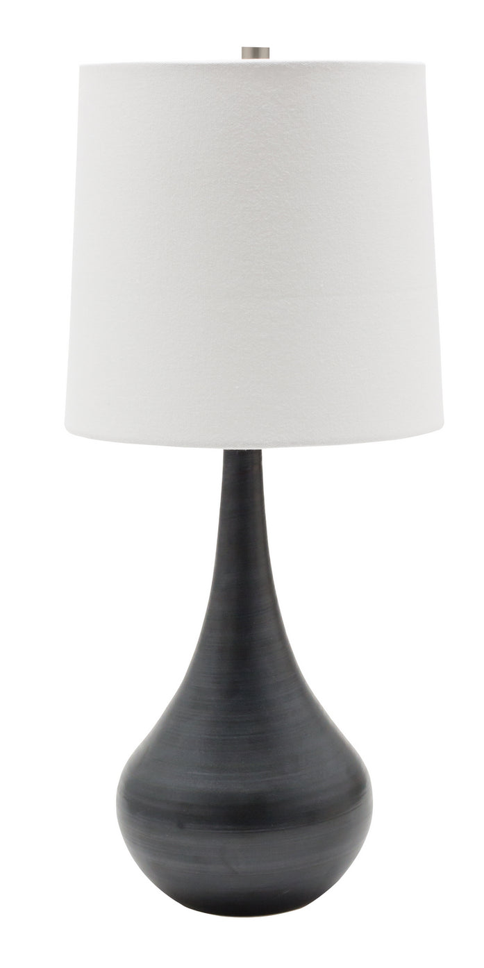 House of Troy - GS180-BM - One Light Table Lamp - Scatchard - Black Matte
