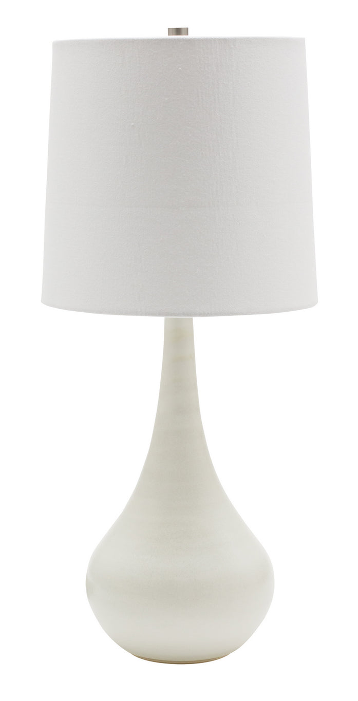 House of Troy - GS180-WM - One Light Table Lamp - Scatchard - White Matte