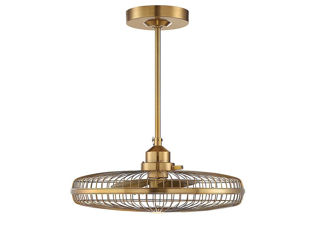 Savoy House - 29-FD-122-322 - LED Fan D'Lier - Wetherby - Warm Brass