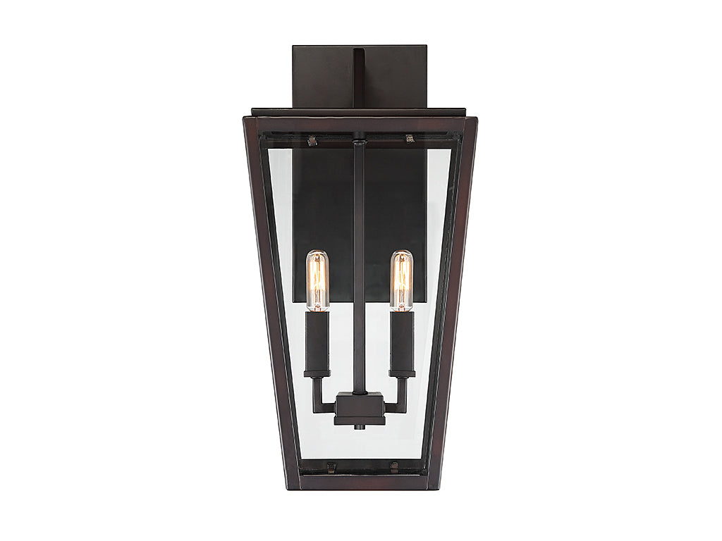 Savoy House - 5-548-13 - Two Light Wall Lantern - Milton - English Bronze