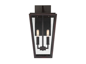 Savoy House - 5-548-13 - Two Light Wall Lantern - Milton - English Bronze