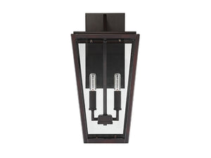 Savoy House - 5-548-13 - Two Light Wall Lantern - Milton - English Bronze