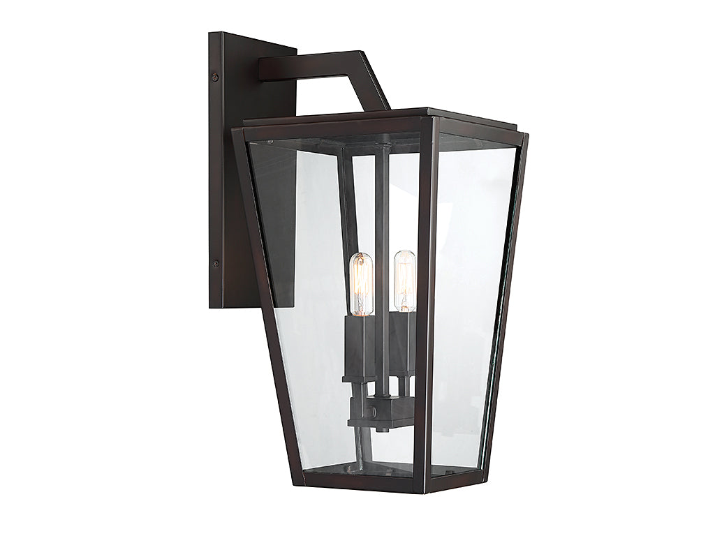 Savoy House - 5-548-13 - Two Light Wall Lantern - Milton - English Bronze