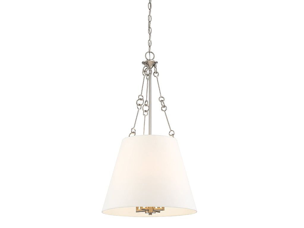 Savoy House - 7-2201-4-SN - Four Light Pendant - Austin - Satin Nickel