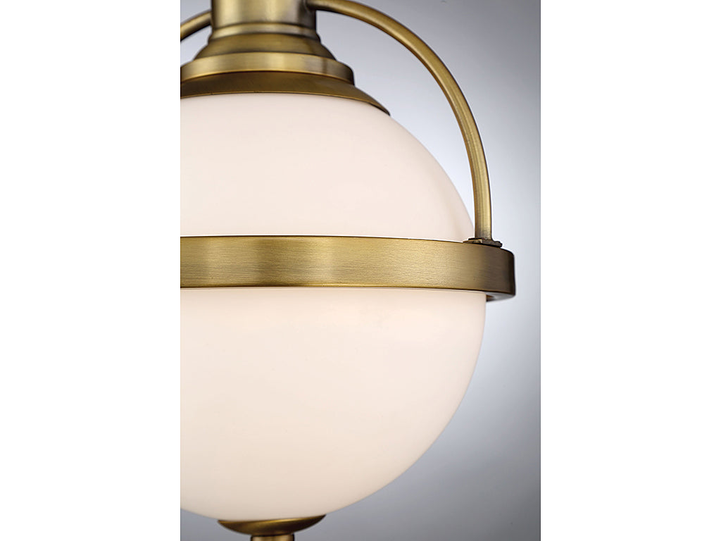 Savoy House - 7-3102-1-322 - One Light Pendant - Westbourne - Warm Brass