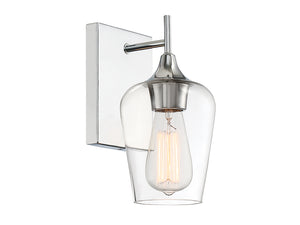 Savoy House - 9-4030-1-11 - One Light Wall Sconce - Octave - Polished Chrome