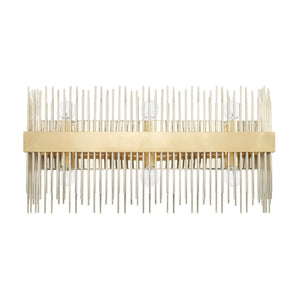 Capital Lighting - 125461FI - Six Light Vanity - Lena - Fire and Ice