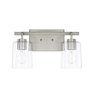 Capital Lighting - 128521BN-449 - Two Light Vanity - Greyson - Brushed Nickel