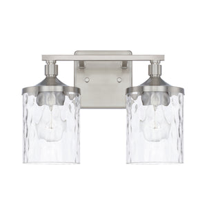 Capital Lighting - 128821BN-451 - Two Light Vanity - Colton - Brushed Nickel