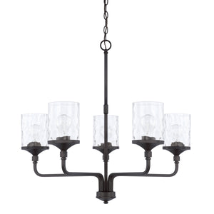 Capital Lighting - 428851MB-451 - Five Light Chandelier - Colton - Matte Black