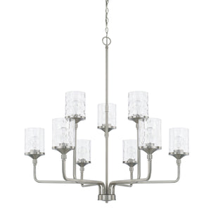 Capital Lighting - 428891BN-451 - Nine Light Chandelier - Colton - Brushed Nickel