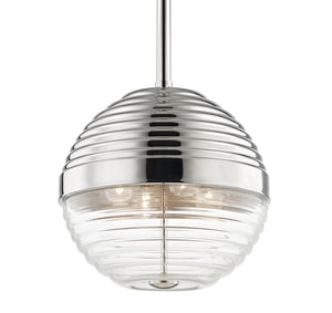 Hudson Valley - 1214-PN - Four Light Pendant - Easton - Polished Nickel
