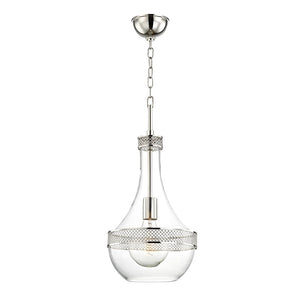 Hudson Valley - 1810-PN - One Light Pendant - Hagen - Polished Nickel