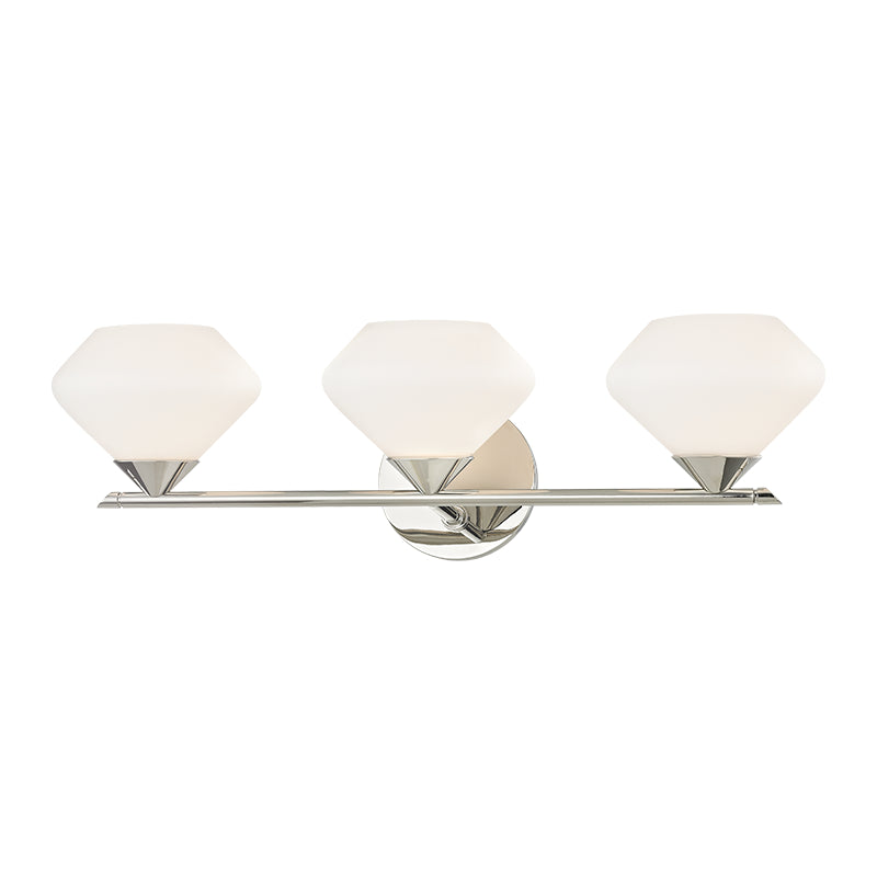 Mitzi - H136303-PN - Three Light Bath and Vanity - Valerie - Polished Nickel