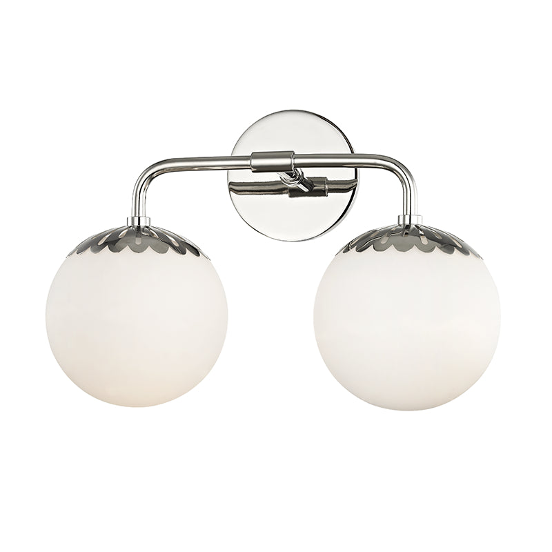 Mitzi - H193302-PN - Two Light Bath and Vanity - Paige - Polished Nickel