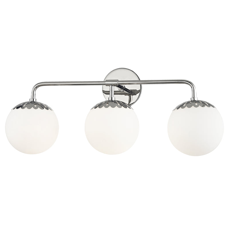 Mitzi - H193303-PN - Three Light Bath and Vanity - Paige - Polished Nickel