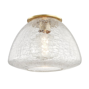 Mitzi - H216501L-AGB - One Light Flush Mount - Maya - Aged Brass