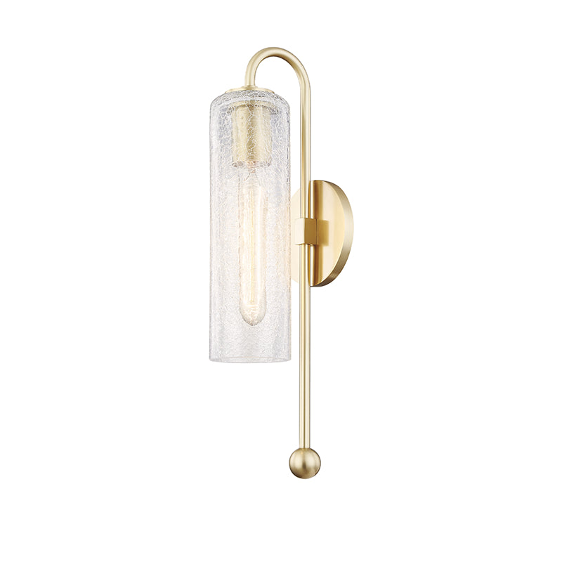 Mitzi - H222101-AGB - One Light Wall Sconce - Skye - Aged Brass