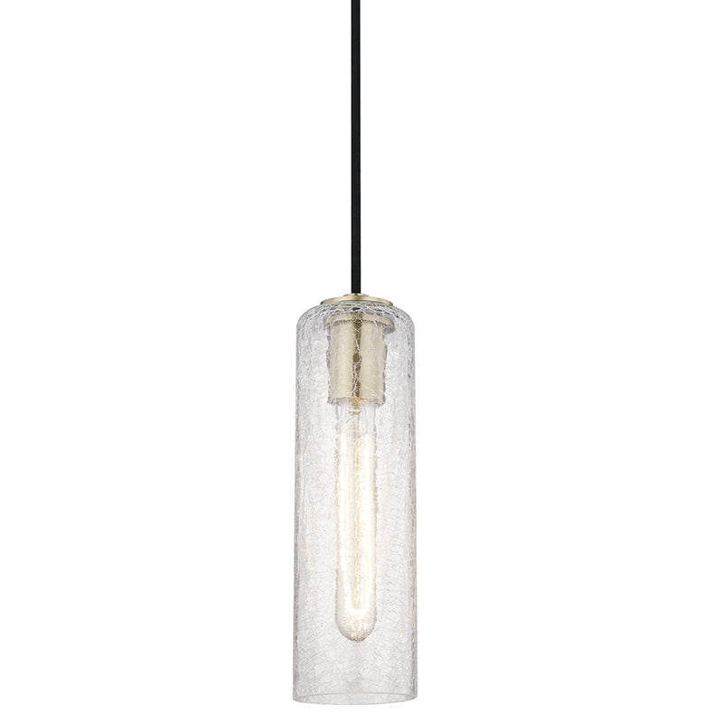 Mitzi - H222701-AGB - One Light Pendant - Skye - Aged Brass