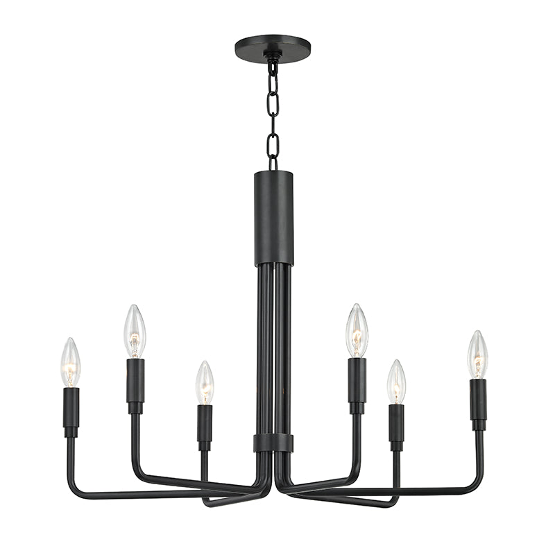 Mitzi - H261806-OB - Six Light Chandelier - Brigitte - Old Bronze