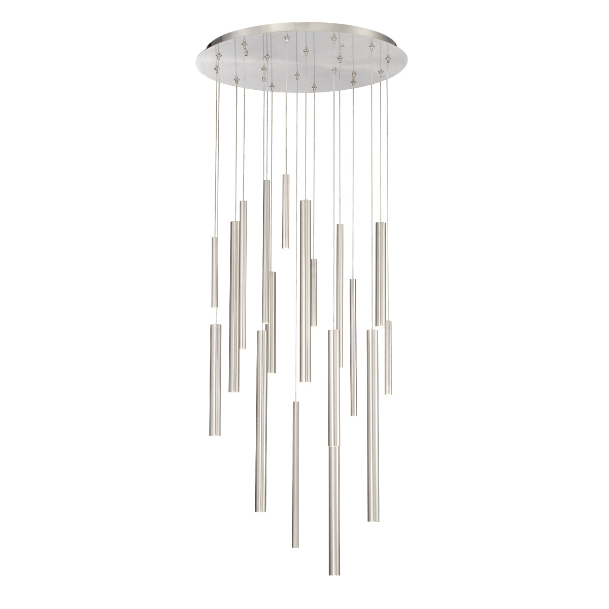 Eurofase - 31445-025 - SANTANA-CHD-18LT-24IN-SN - SANTANA - Satin Nickel