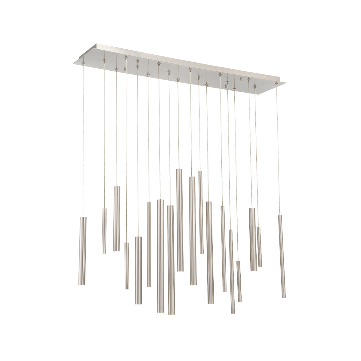 Eurofase - 31446-023 - SANTANA-CHD-18LT-42IN-SN - SANTANA - Satin Nickel