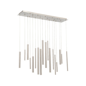 Eurofase - 31446-023 - SANTANA-CHD-18LT-42IN-SN - SANTANA - Satin Nickel
