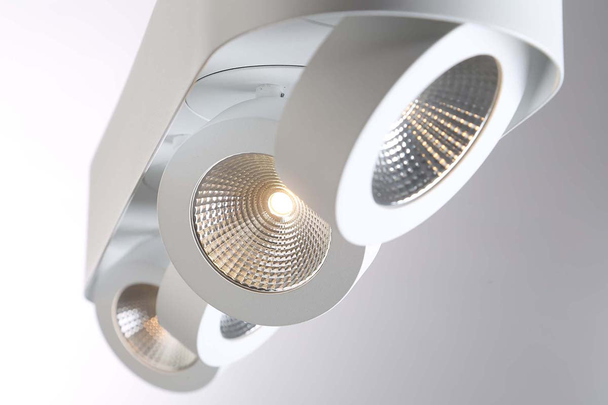 Eurofase - 33618-012 - NYMARK,3LT LED SURFACE MNT,WHT - NYMARK - White