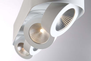 Eurofase - 33618-012 - NYMARK,3LT LED SURFACE MNT,WHT - NYMARK - White