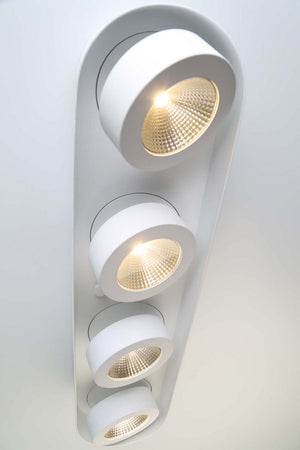 Eurofase - 33619-019 - NYMARK,4LT LED SURFACE MNT,WHT - NYMARK - White