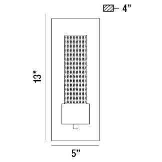 Eurofase - 33688-015 - LED Outdoor Wall Mount - Solato - Black