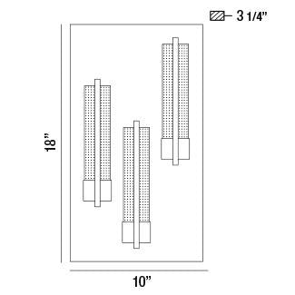 Eurofase - 33693-019 - LED Outdoor Wall Mount - Pari - Antique Silver