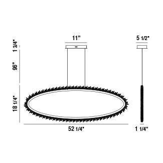 Eurofase - 33730-011 - LED Chandelier - Scoppia - Chrome