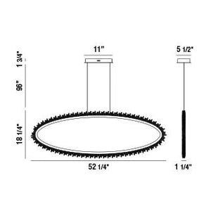 Eurofase - 33730-011 - LED Chandelier - Scoppia - Chrome