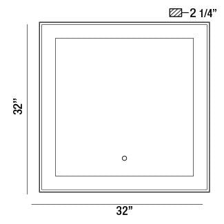 Eurofase - 33831-015 - LED Mirror - Mirror - Silver