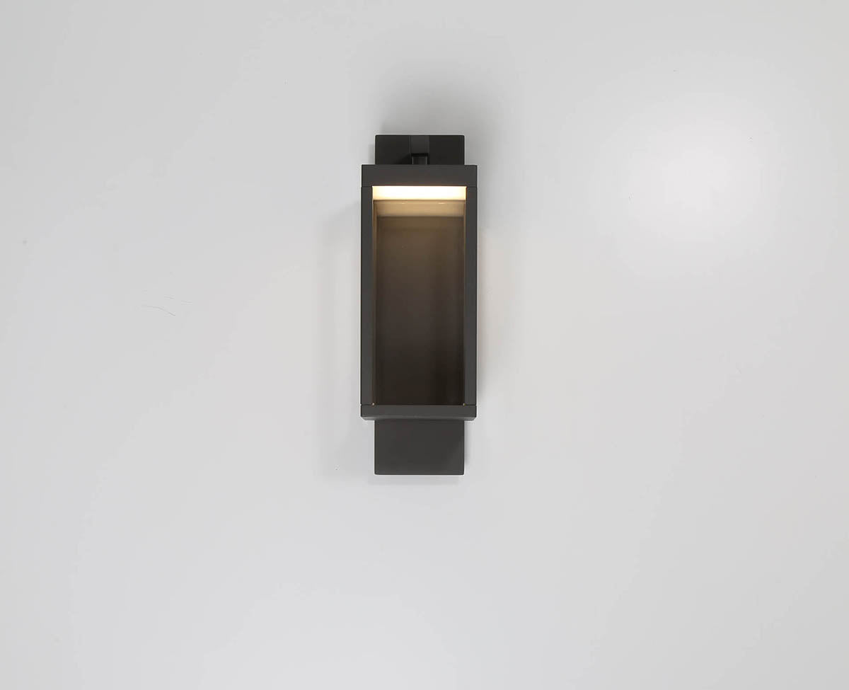 Eurofase - 34125-014 - OUTDR,LED WLLMNT,750LM,GRAPH - CORA - Graphite Grey