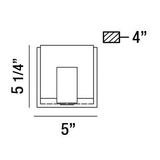 Eurofase - 34142-011 - LED Wall Sconce - Canmore - Chrome