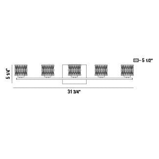 Eurofase - 34162-019 - LED Bathbar - Guelph - Chrome