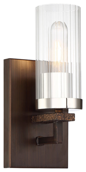 Minka-Lavery - 4601-101 - One Light Bath - Maddox Roe - Iron Ore w/Gold Dust Highlights
