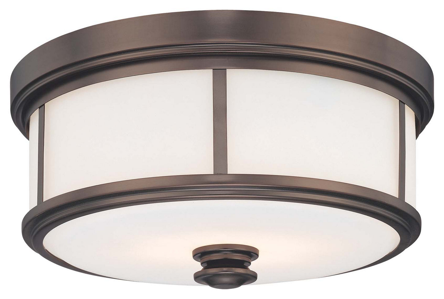 Minka-Lavery - 6369-281 - Five Light Flush Mount - Harvard Court Bronze (Plated)